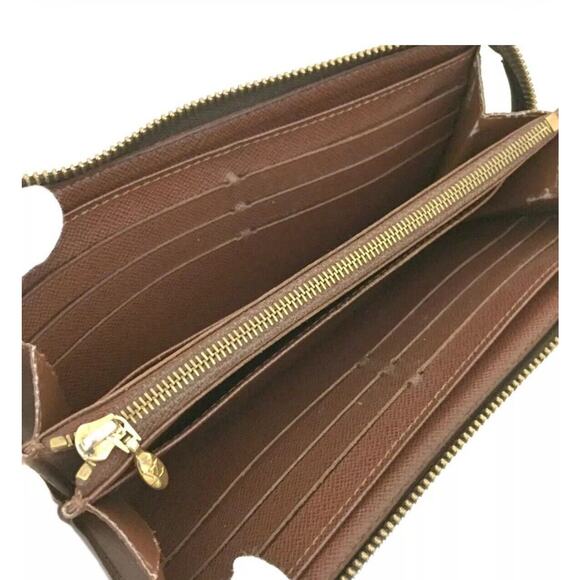 Authentic Louis Vuitton Monogram Portefeiulle Astrid Long Wallet Brown/4AF1108 - Picture 6 of 8